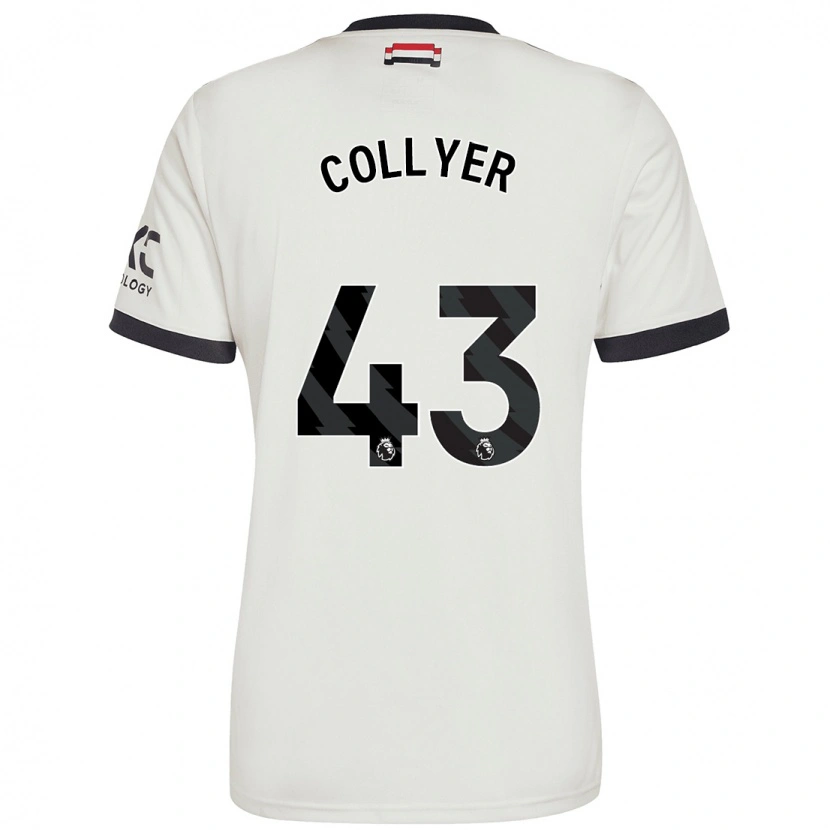 Danxen Kid Toby Collyer #43 Off White Third Jersey 2024/25 T-Shirt