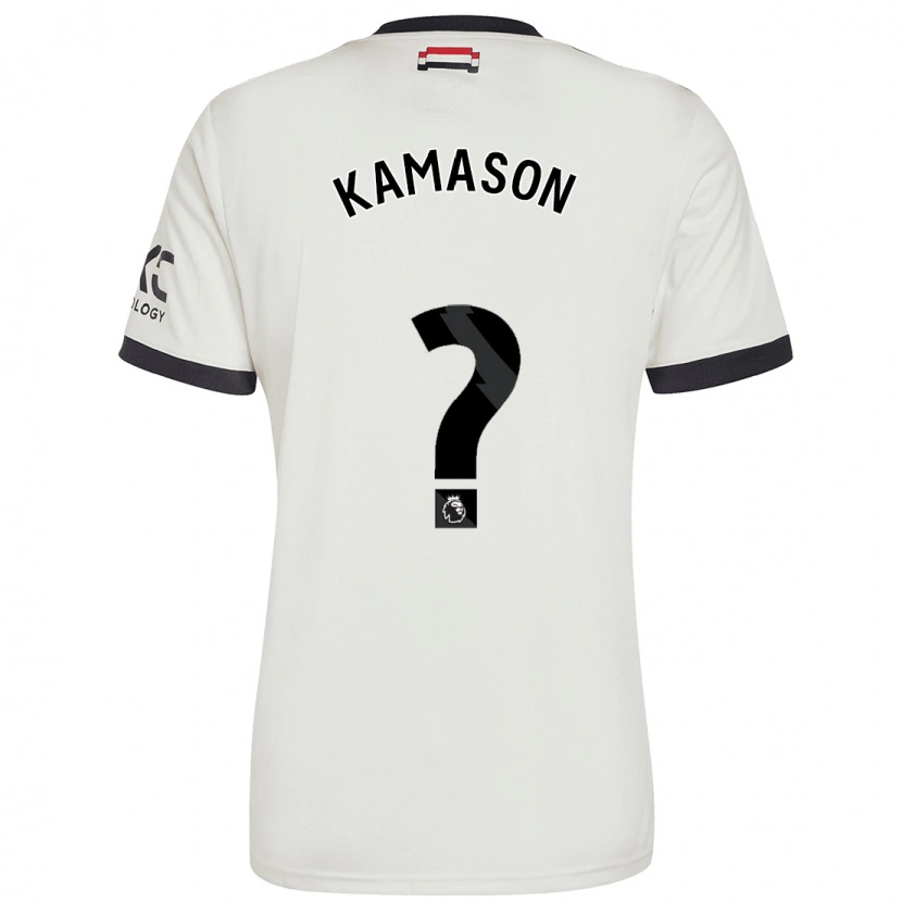 Danxen Kid Jaydan Kamason #0 Off White Third Jersey 2024/25 T-Shirt