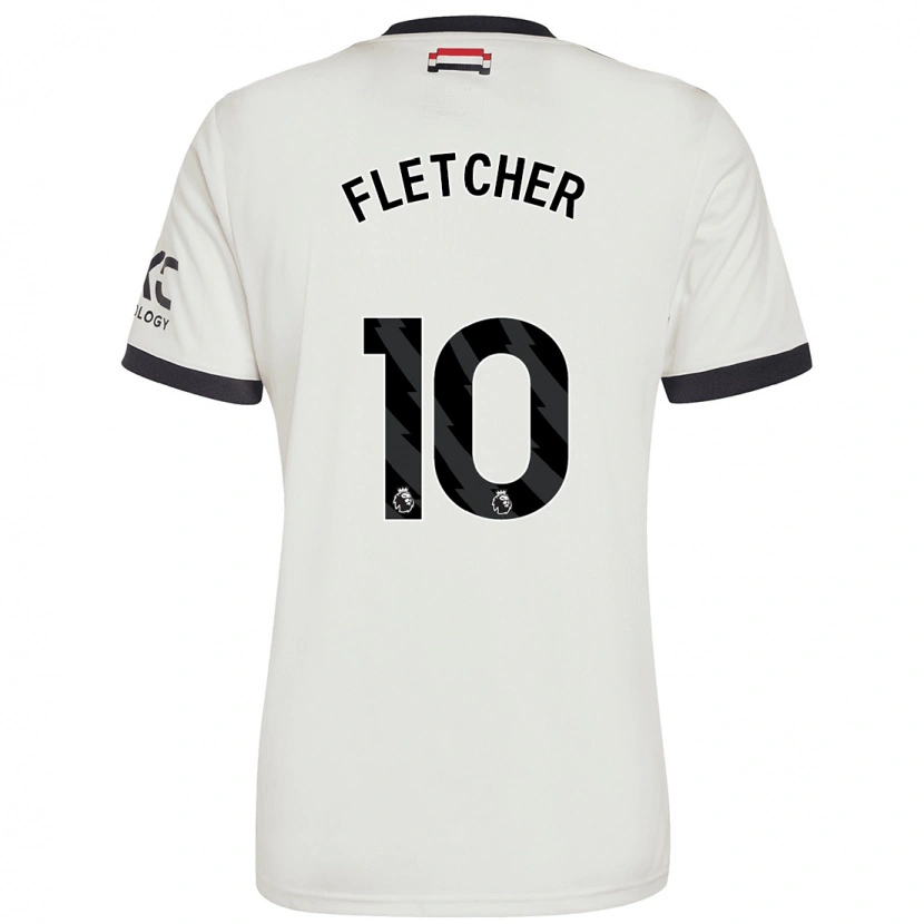 Danxen Kid Jack Fletcher #10 Off White Third Jersey 2024/25 T-Shirt