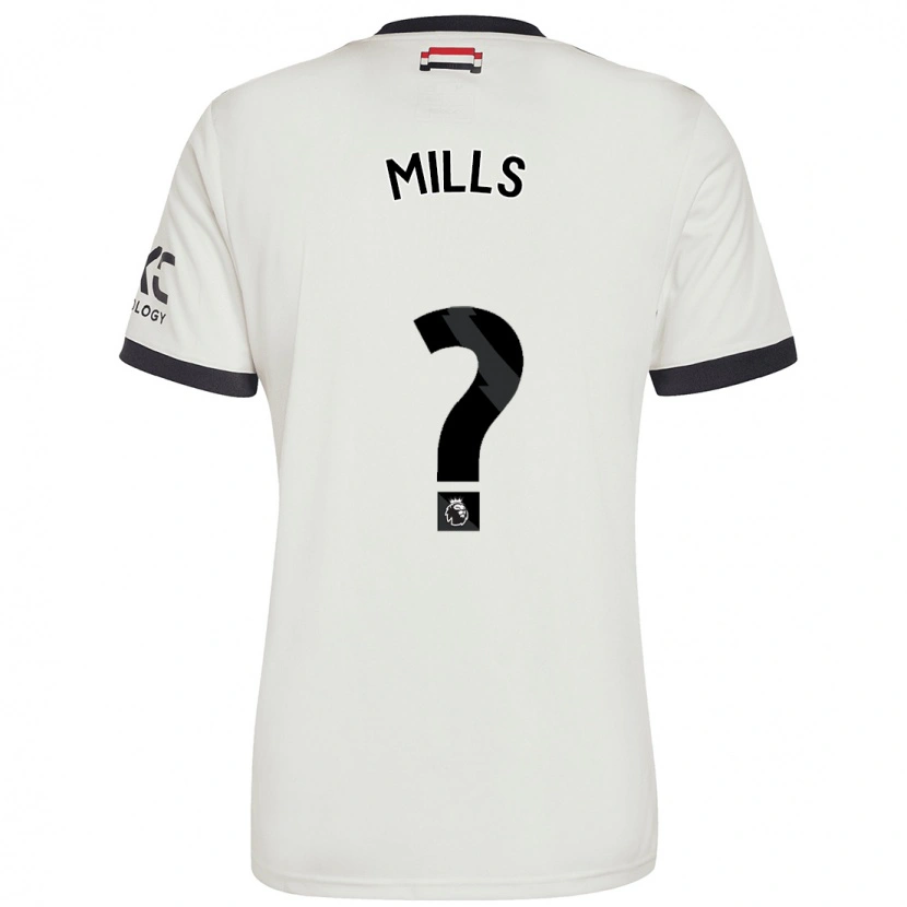 Danxen Kid Albert Mills #0 Off White Third Jersey 2024/25 T-Shirt