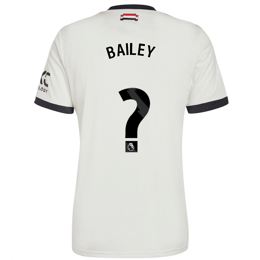 Danxen Kid James Bailey #0 Off White Third Jersey 2024/25 T-Shirt