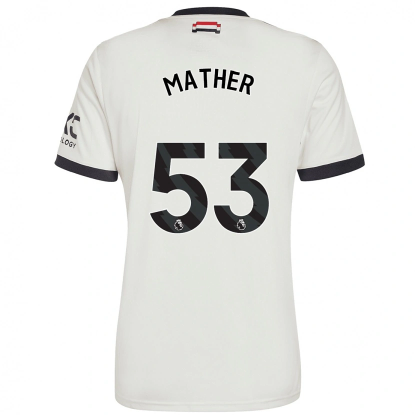 Danxen Kid Sam Mather #53 Off White Third Jersey 2024/25 T-Shirt