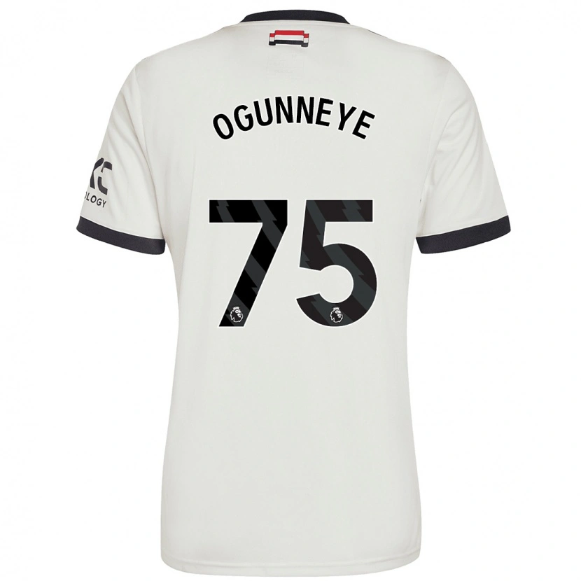 Danxen Kid Habeeb Ogunneye #75 Off White Third Jersey 2024/25 T-Shirt