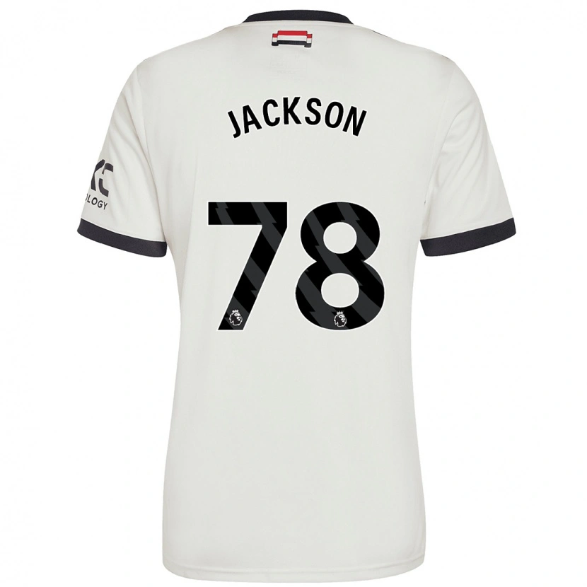 Danxen Kid Louis Jackson #78 Off White Third Jersey 2024/25 T-Shirt