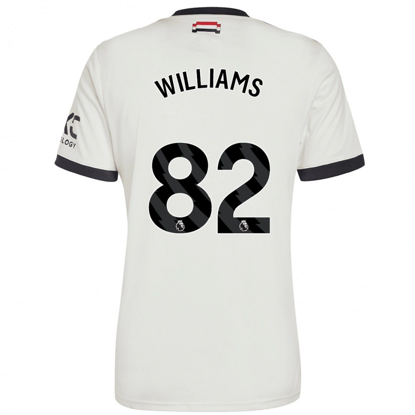 Danxen Kid Ethan Williams #82 Off White Third Jersey 2024/25 T-Shirt