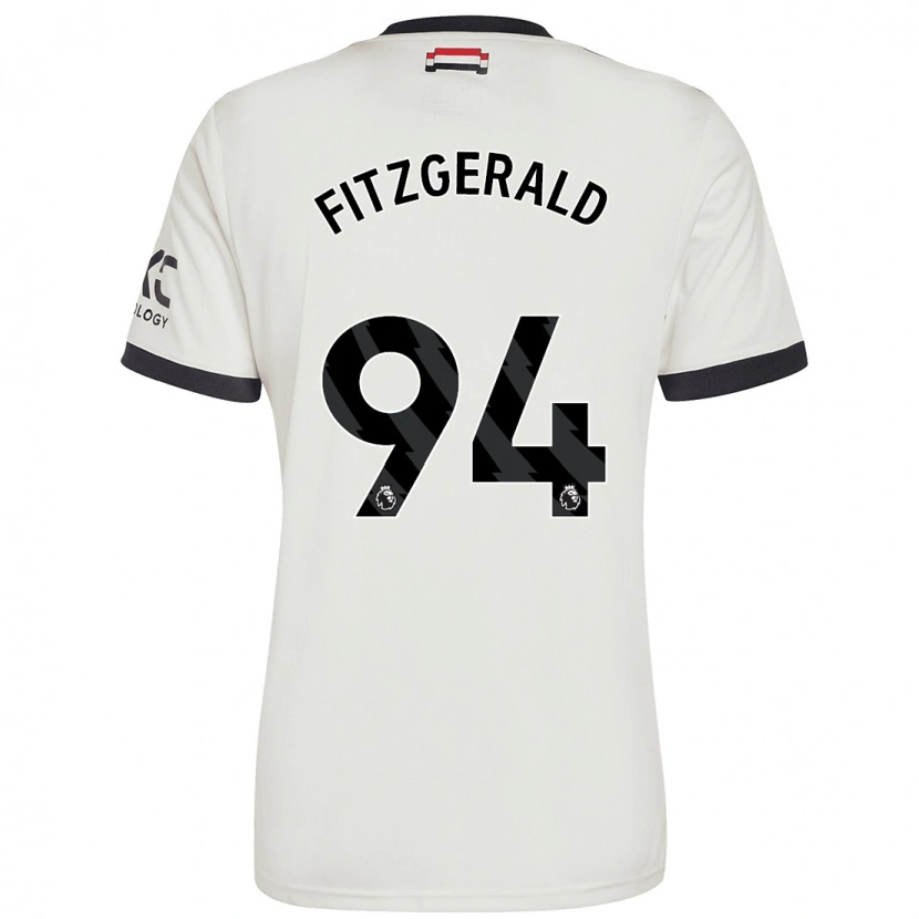 Danxen Kid Jayce Fitzgerald #94 Off White Third Jersey 2024/25 T-Shirt