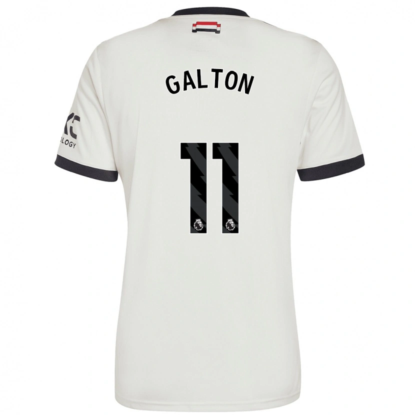 Danxen Kid Leah Galton #11 Off White Third Jersey 2024/25 T-Shirt