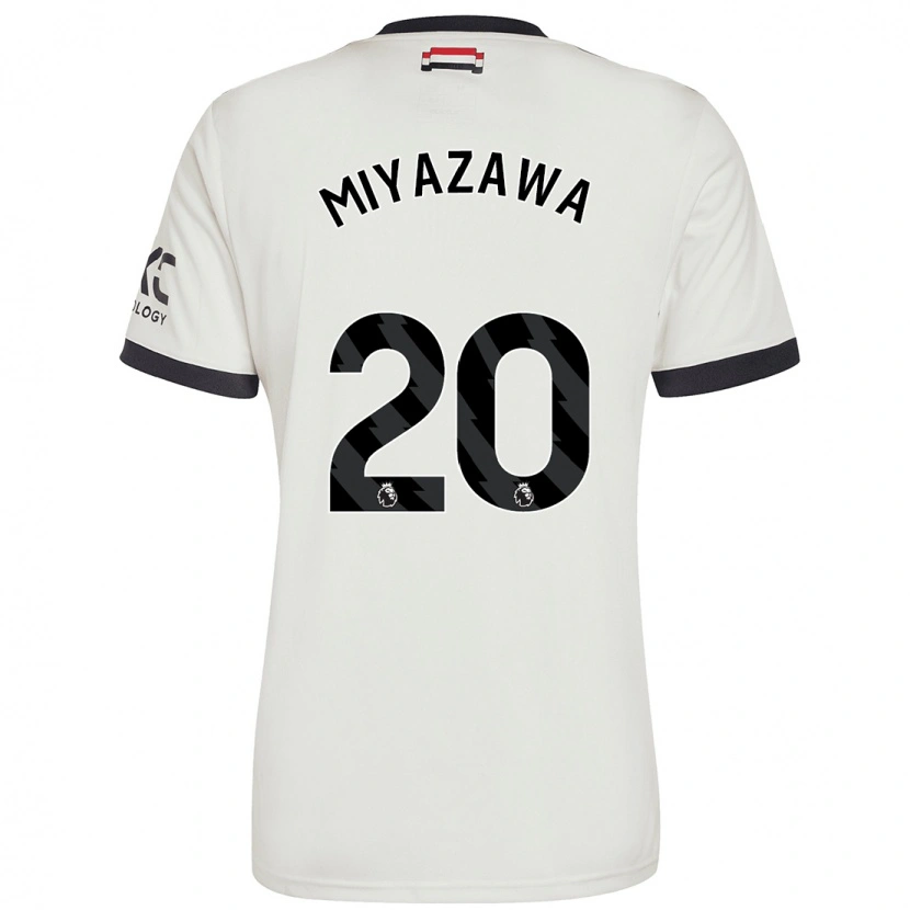 Danxen Kid Hinata Miyazawa #20 Off White Third Jersey 2024/25 T-Shirt