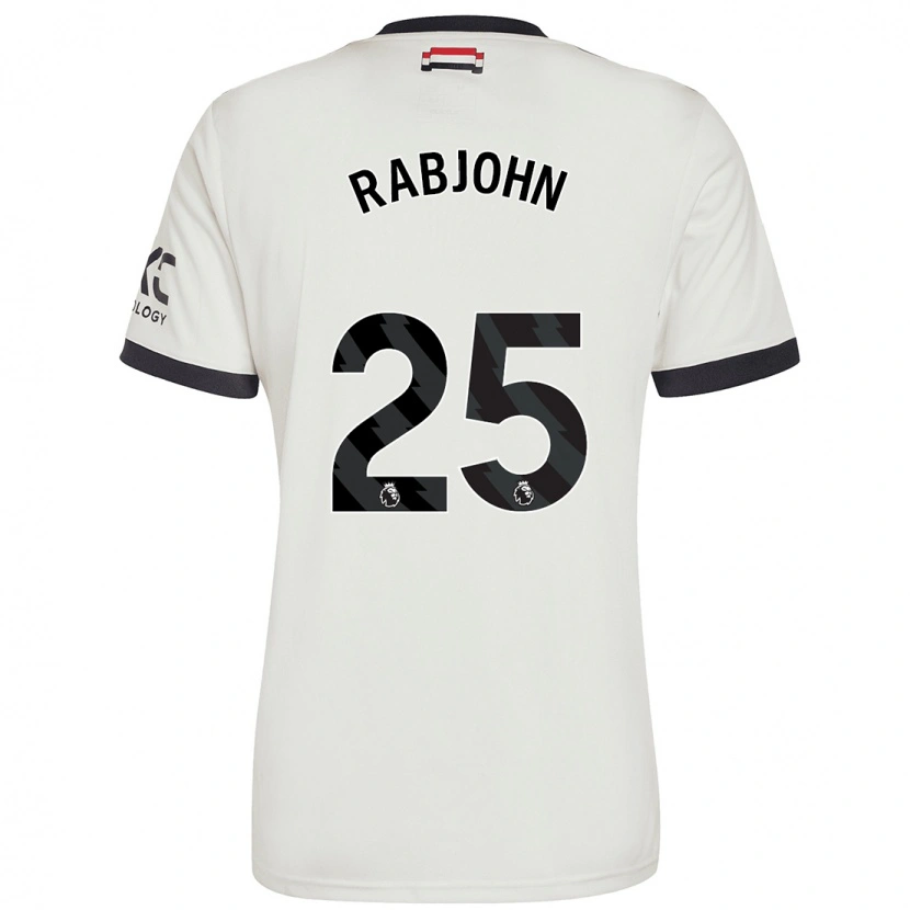 Danxen Kid Evie Rabjohn #25 Off White Third Jersey 2024/25 T-Shirt