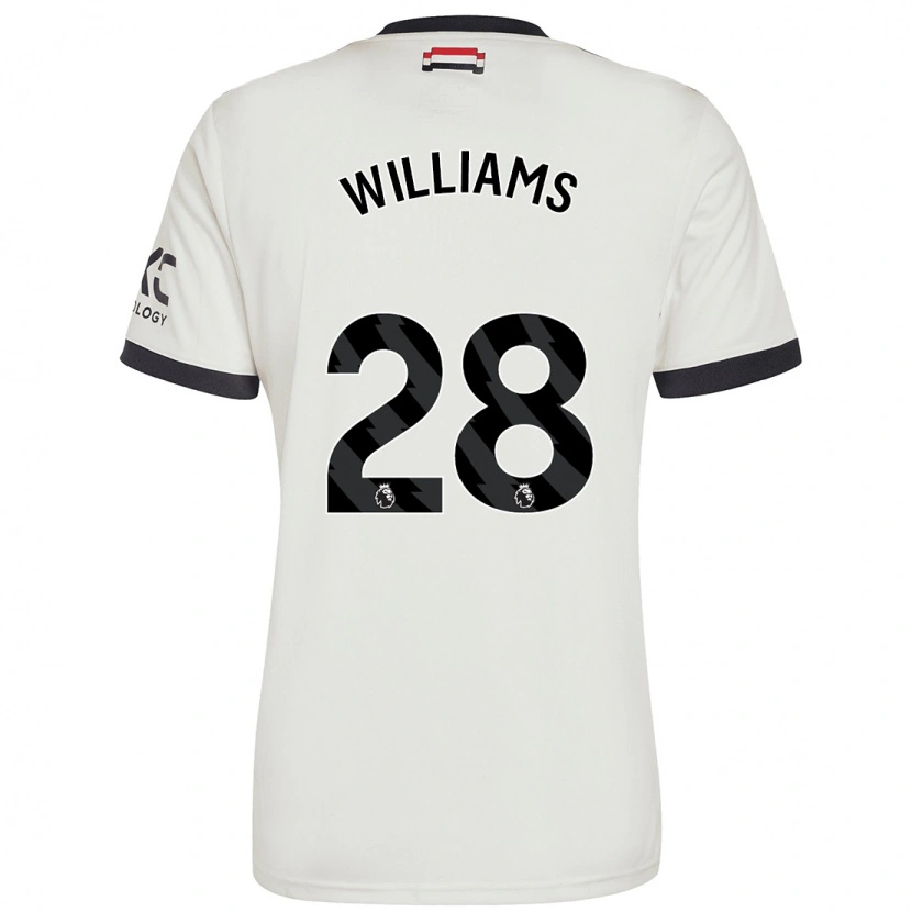 Danxen Kid Rachel Williams #28 Off White Third Jersey 2024/25 T-Shirt