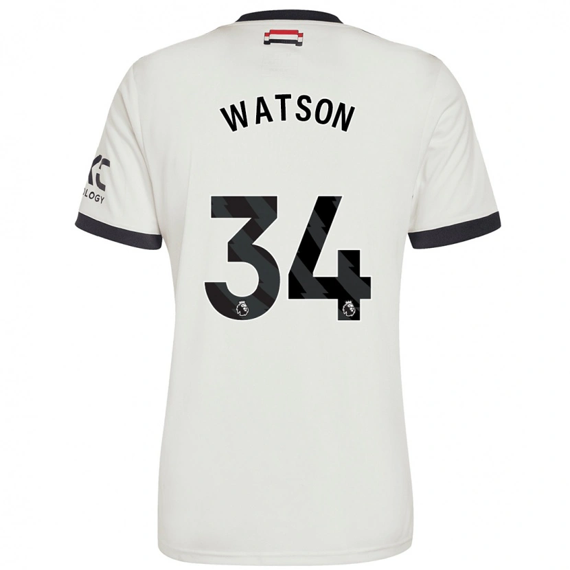 Danxen Kid Emma Watson #34 Off White Third Jersey 2024/25 T-Shirt