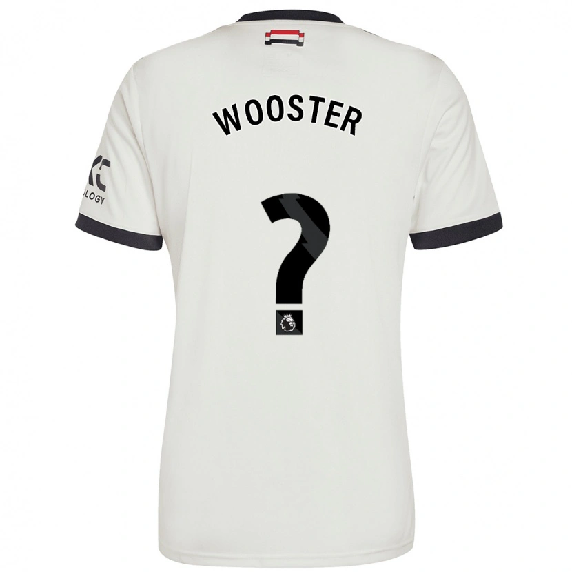 Danxen Kid Tom Wooster #0 Off White Third Jersey 2024/25 T-Shirt