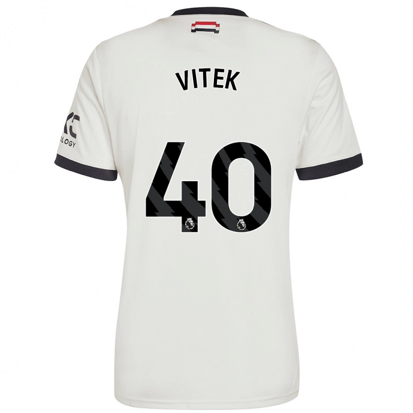 Danxen Kid Radek Vitek #40 Off White Third Jersey 2024/25 T-Shirt