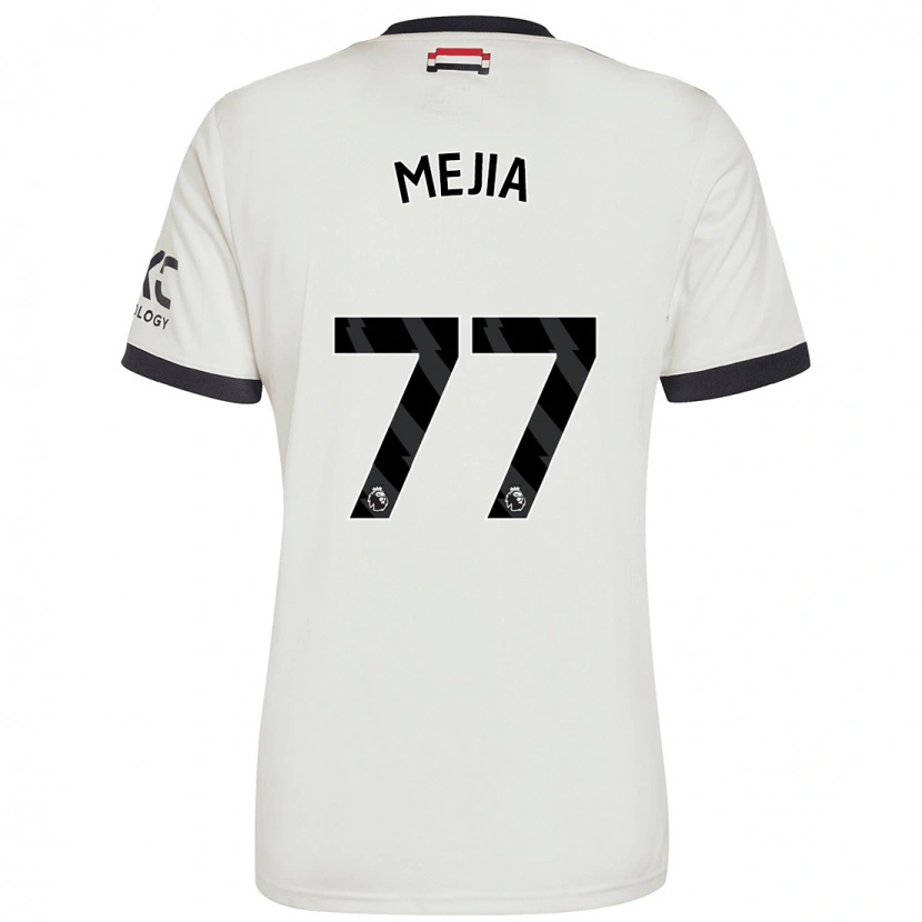 Danxen Kid Mateo Mejia #77 Off White Third Jersey 2024/25 T-Shirt