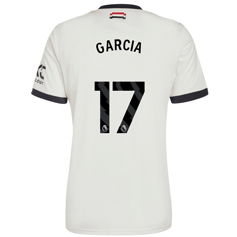 Danxen Kid Lucia Garcia #17 Off White Third Jersey 2024/25 T-Shirt