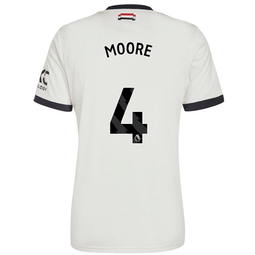 Danxen Kid Jade Moore #4 Off White Third Jersey 2024/25 T-Shirt