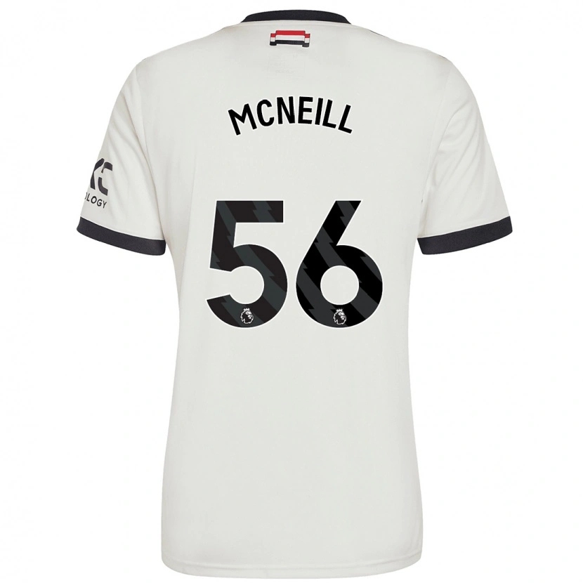 Danxen Kid Charlie Mcneill #56 Off White Third Jersey 2024/25 T-Shirt