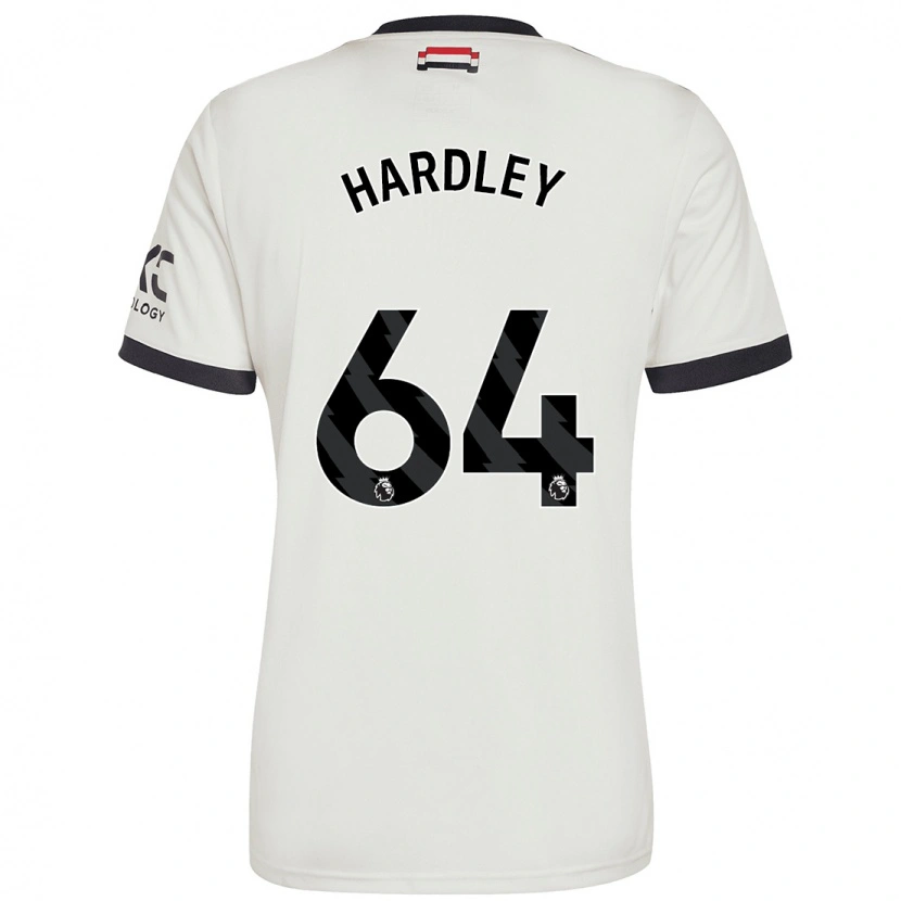 Danxen Kid Bjorn Hardley #64 Off White Third Jersey 2024/25 T-Shirt