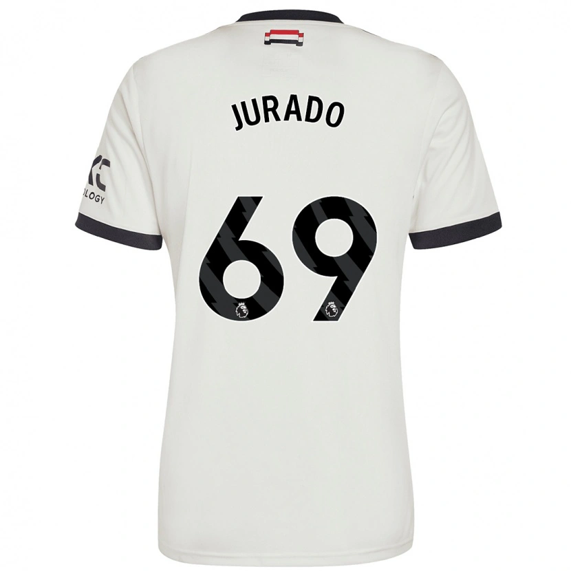 Danxen Kid Marc Jurado #69 Off White Third Jersey 2024/25 T-Shirt