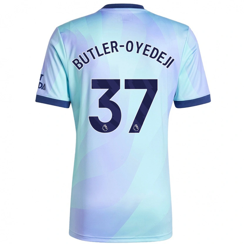 Danxen Kid Nathan Butler-Oyedeji #37 Aqua Third Jersey 2024/25 T-Shirt