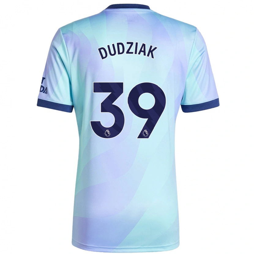 Danxen Kid Harrison Dudziak #39 Aqua Third Jersey 2024/25 T-Shirt