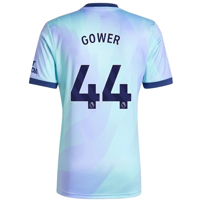 Danxen Kid Jimi Gower #44 Aqua Third Jersey 2024/25 T-Shirt