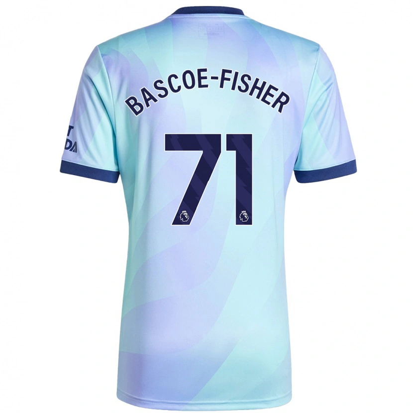 Danxen Kid Jakai Bascoe-Fisher #71 Aqua Third Jersey 2024/25 T-Shirt