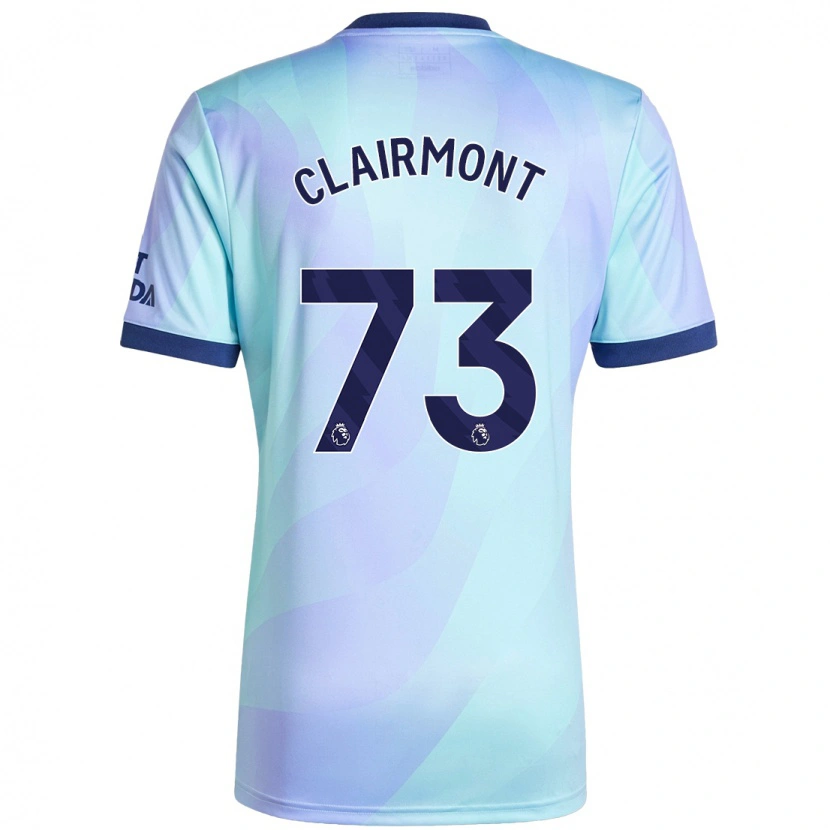 Danxen Kid Reece Clairmont #73 Aqua Third Jersey 2024/25 T-Shirt