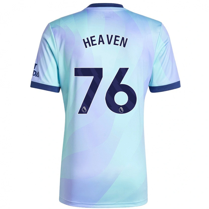 Danxen Kid Ayden Heaven #76 Aqua Third Jersey 2024/25 T-Shirt