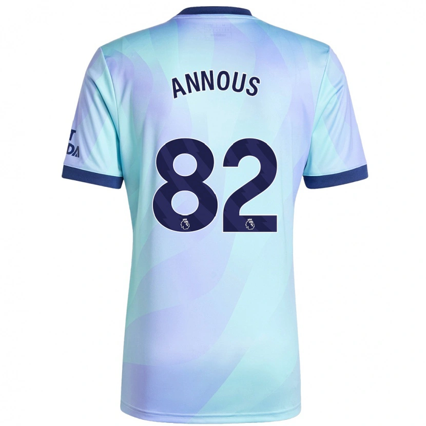 Danxen Kid Andre Annous #82 Aqua Third Jersey 2024/25 T-Shirt