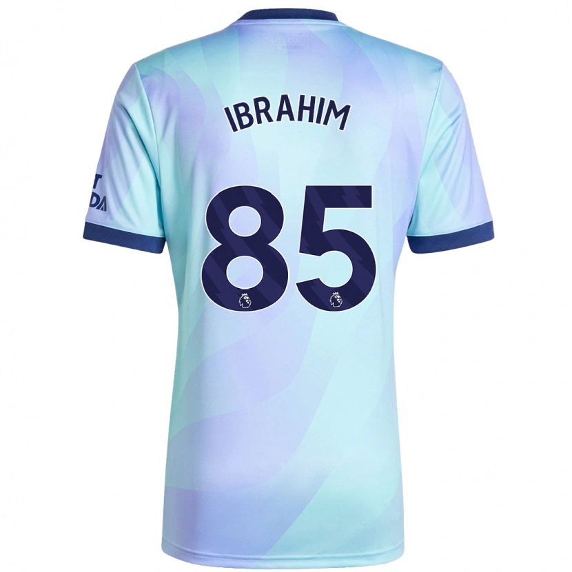 Danxen Kid Ife Ibrahim #85 Aqua Third Jersey 2024/25 T-Shirt