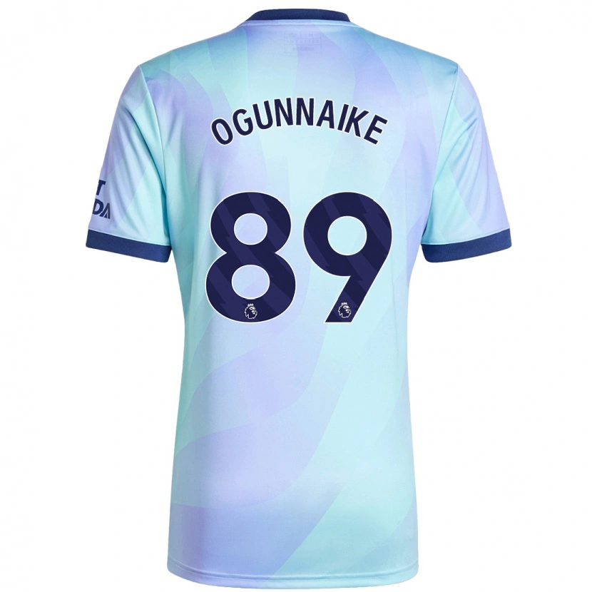 Danxen Kid Josh Ogunnaike #89 Aqua Third Jersey 2024/25 T-Shirt