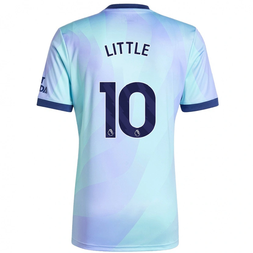 Danxen Kid Kim Little #10 Aqua Third Jersey 2024/25 T-Shirt