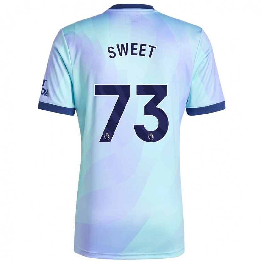 Danxen Kid James Sweet #73 Aqua Third Jersey 2024/25 T-Shirt