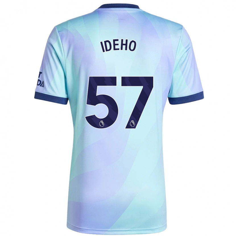 Danxen Kid Joel Ideho #57 Aqua Third Jersey 2024/25 T-Shirt