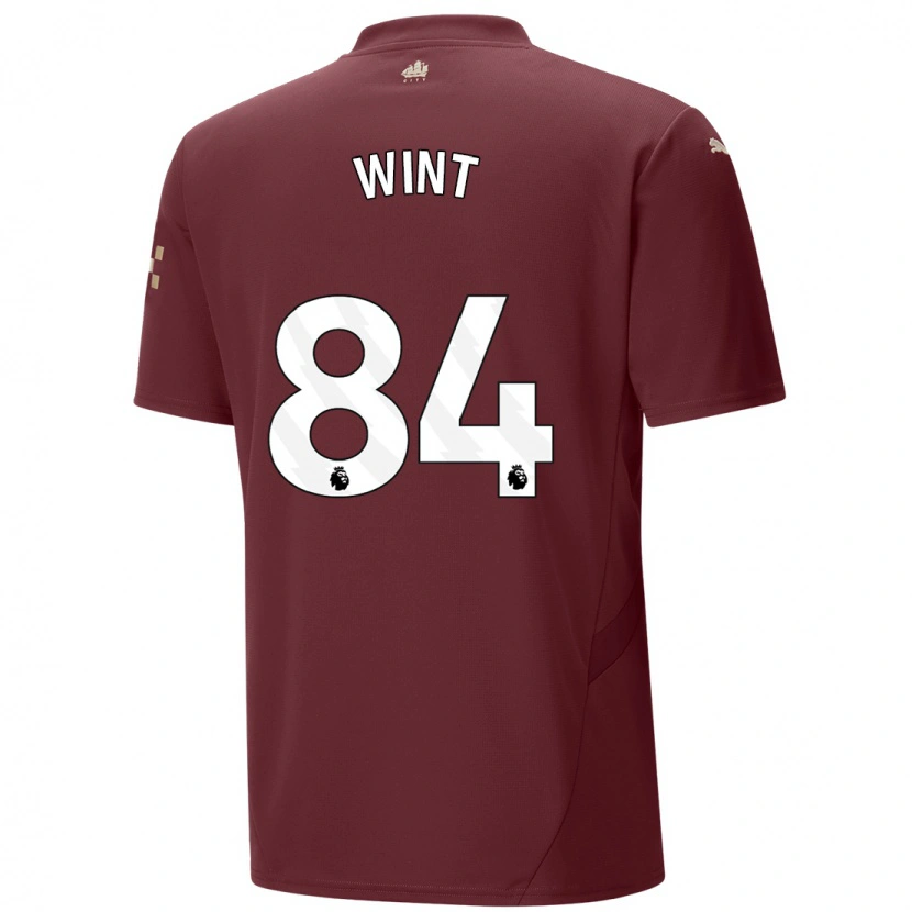 Danxen Kid Jack Wint #84 Maroon Third Jersey 2024/25 T-Shirt