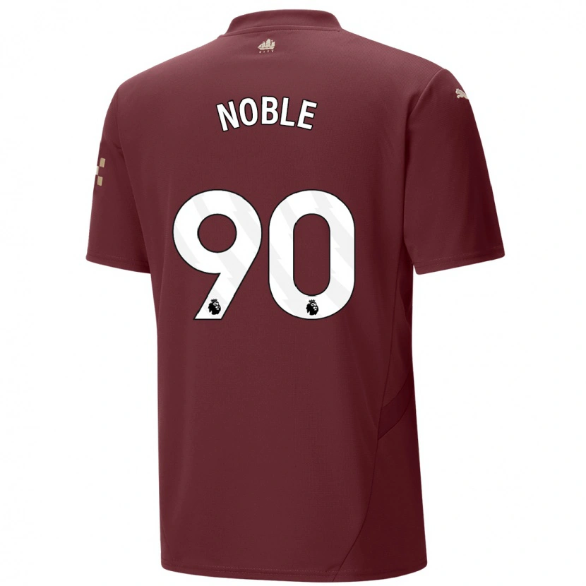 Danxen Kid Kian Noble #90 Maroon Third Jersey 2024/25 T-Shirt