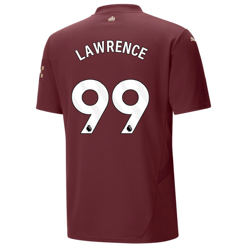 Danxen Kid Emilio Lawrence #99 Maroon Third Jersey 2024/25 T-Shirt