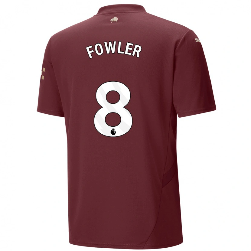 Danxen Kid Mary Fowler #8 Maroon Third Jersey 2024/25 T-Shirt