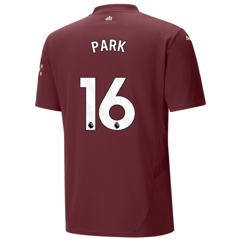 Danxen Kid Jess Park #16 Maroon Third Jersey 2024/25 T-Shirt