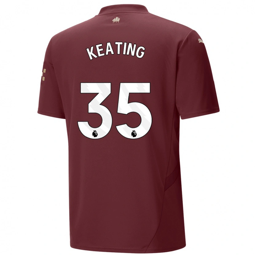 Danxen Kid Khiara Keating #35 Maroon Third Jersey 2024/25 T-Shirt