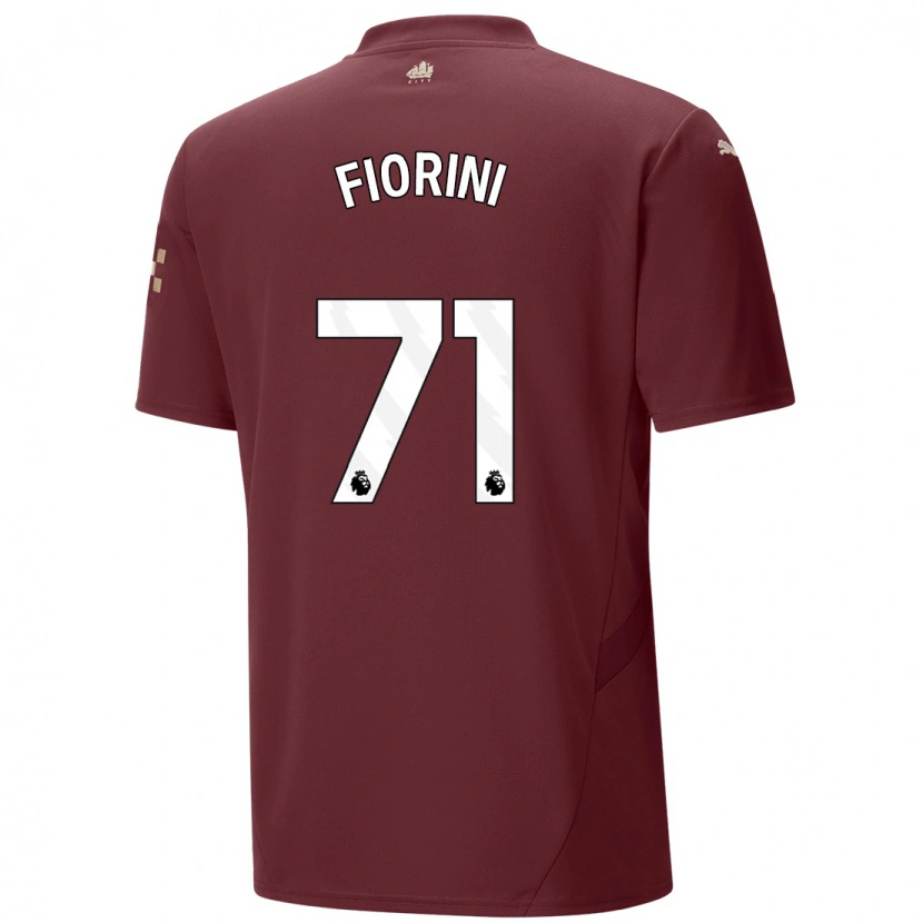 Danxen Kid Lewis Fiorini #71 Maroon Third Jersey 2024/25 T-Shirt