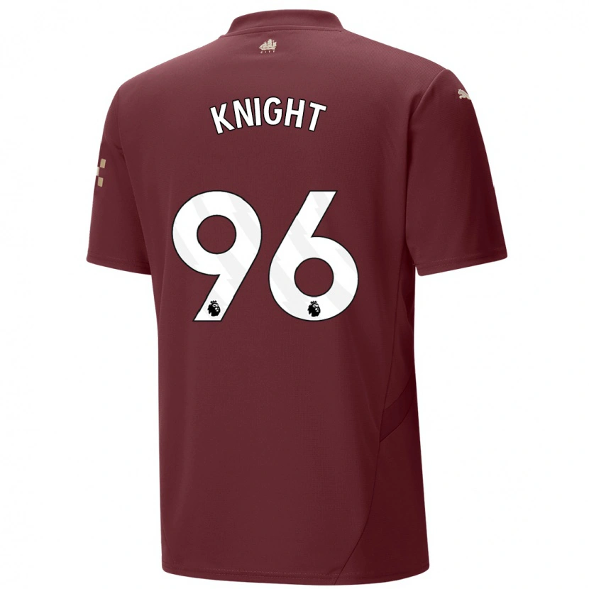 Danxen Kid Ben Knight #96 Maroon Third Jersey 2024/25 T-Shirt