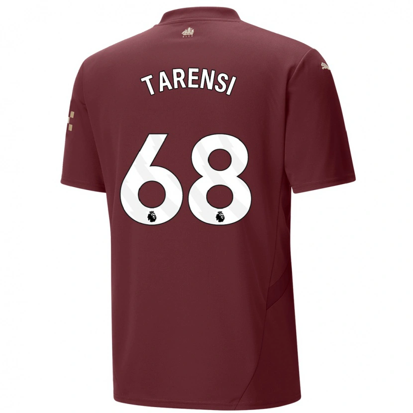 Danxen Kid Oscar Tarensi #68 Maroon Third Jersey 2024/25 T-Shirt