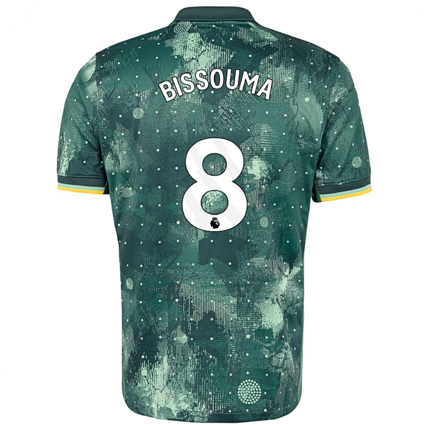 Danxen Kid Yves Bissouma #8 Mint Green Third Jersey 2024/25 T-Shirt