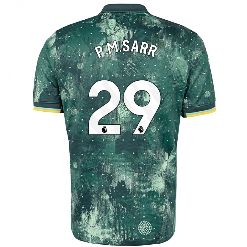 Danxen Kid Pape Matar Sarr #29 Mint Green Third Jersey 2024/25 T-Shirt