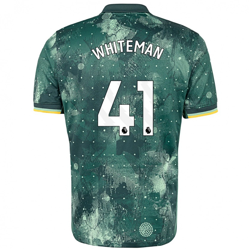 Danxen Kid Alfie Whiteman #41 Mint Green Third Jersey 2024/25 T-Shirt