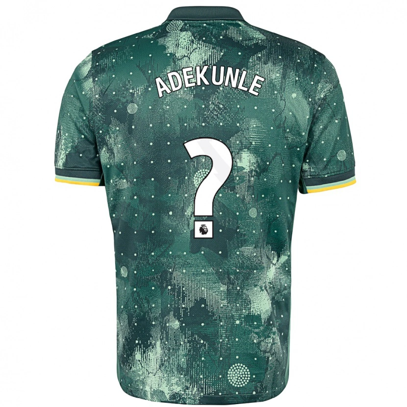 Danxen Kid Timileyin Adekunle #0 Mint Green Third Jersey 2024/25 T-Shirt