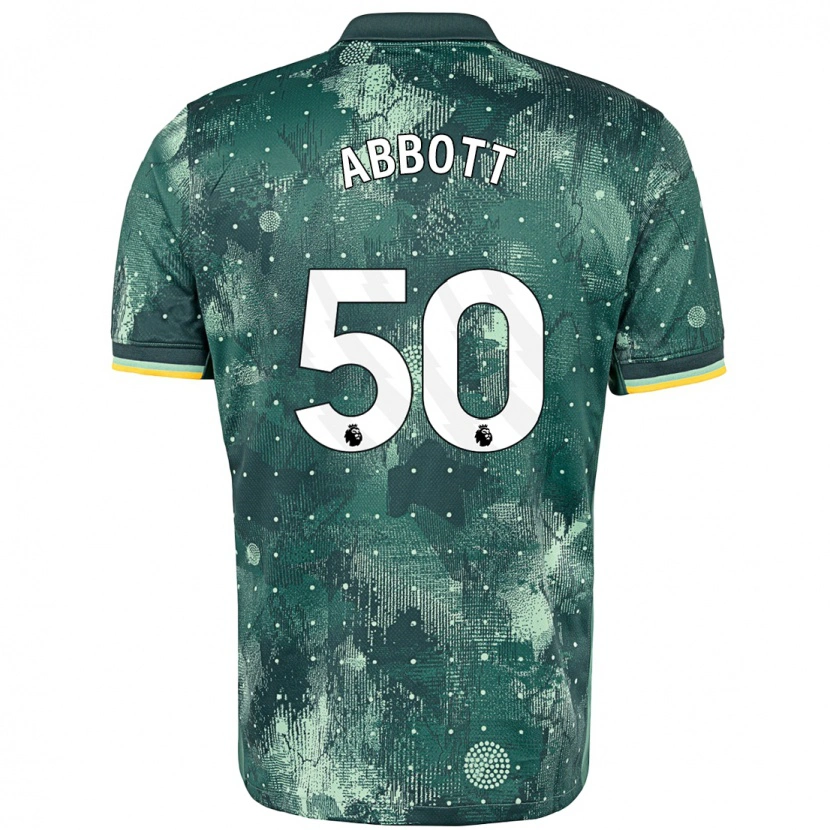 Danxen Kid George Abbott #50 Mint Green Third Jersey 2024/25 T-Shirt