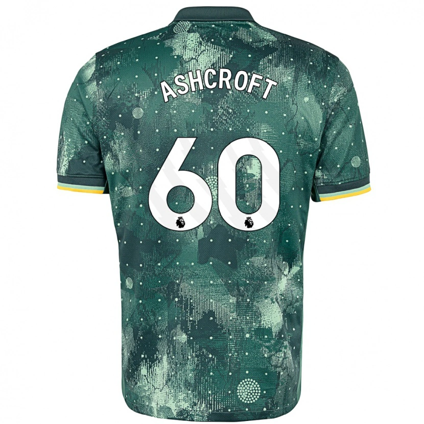 Danxen Kid Tyrell Ashcroft #60 Mint Green Third Jersey 2024/25 T-Shirt